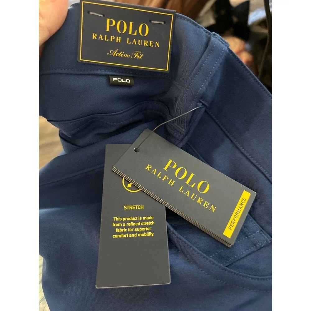 POLO Ralph Lauren Men’s Tailored Fit Performance Pants size 40/30 NWT Active Fit